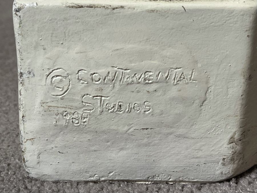 Pair Of Unusual Conversation Piece Fiberglass Armchairs Signed Continental Studios 1984 25W X 24D X 31H [Photo 4]