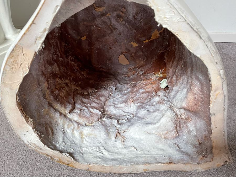 Pair Of Unusual Conversation Piece Fiberglass Armchairs Signed Continental Studios 1984 25W X 24D X 31H [Photo 19]