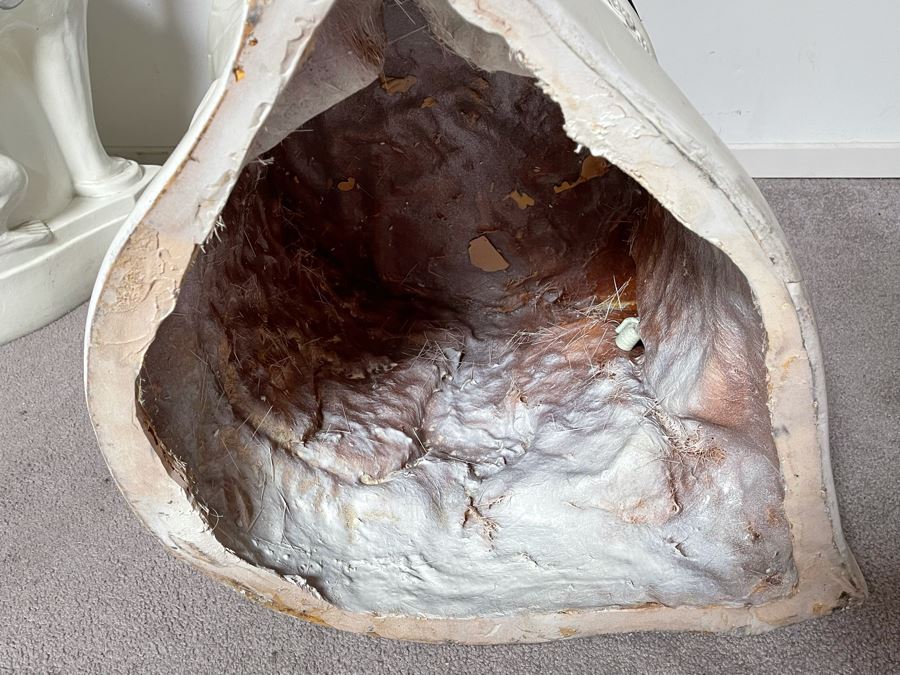 Pair Of Unusual Conversation Piece Fiberglass Armchairs Signed Continental Studios 1984 25W X 24D X 31H [Photo 20]