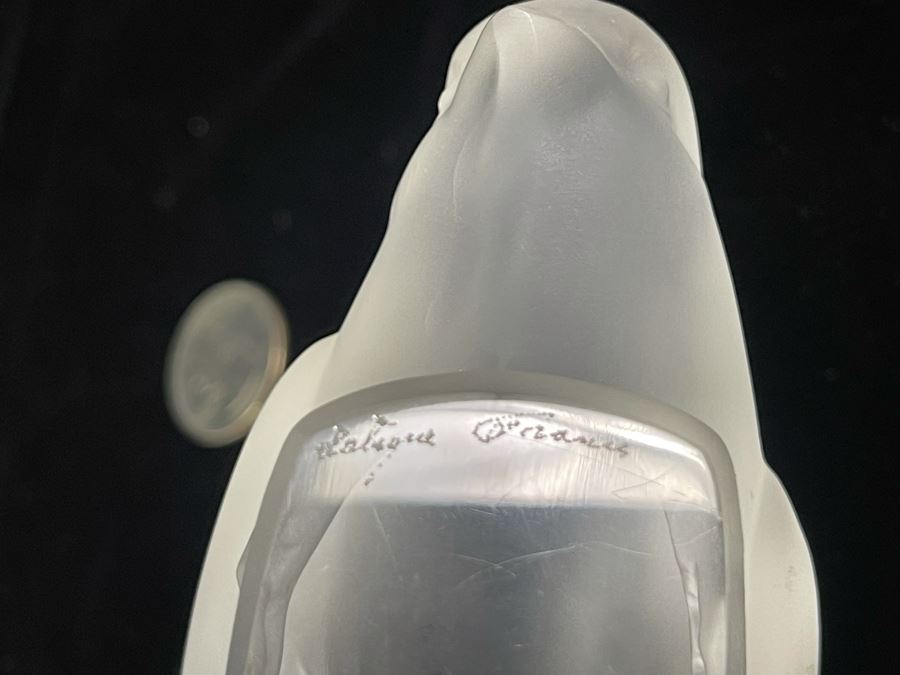 Lalique France Crystal Bird Figurine 4H [Photo 5]