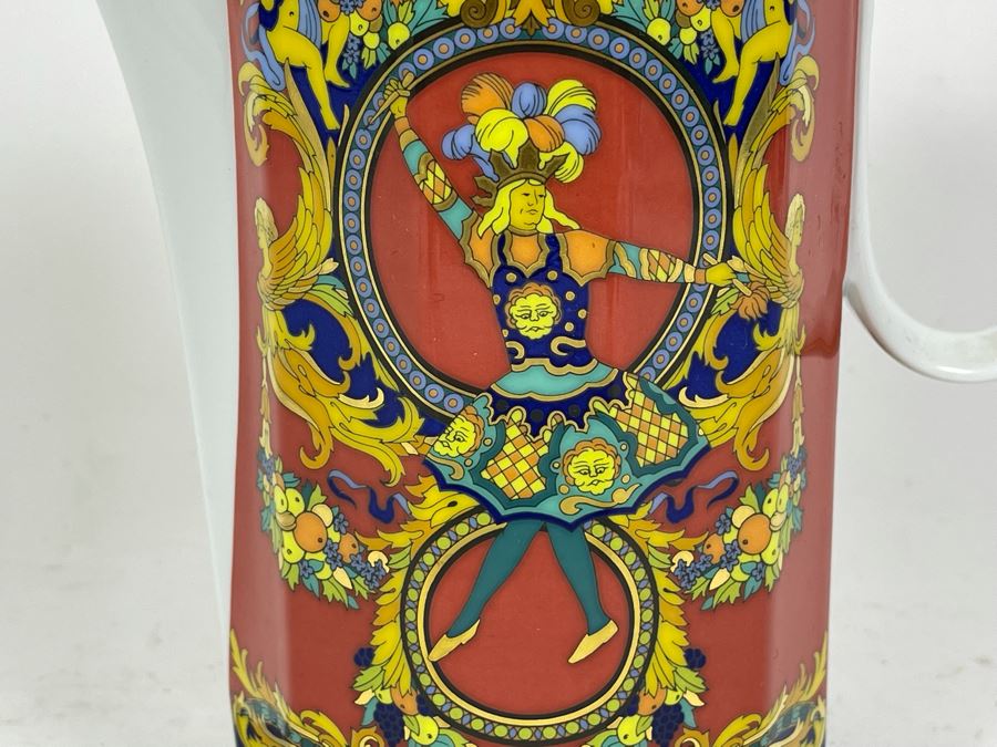 Versace Rosenthal Coffee Pot Le Roi Soleil 10H [Photo 4]