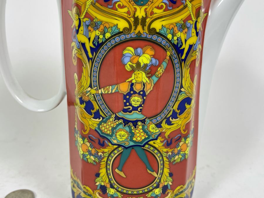 Versace Rosenthal Coffee Pot Le Roi Soleil 10H [Photo 9]