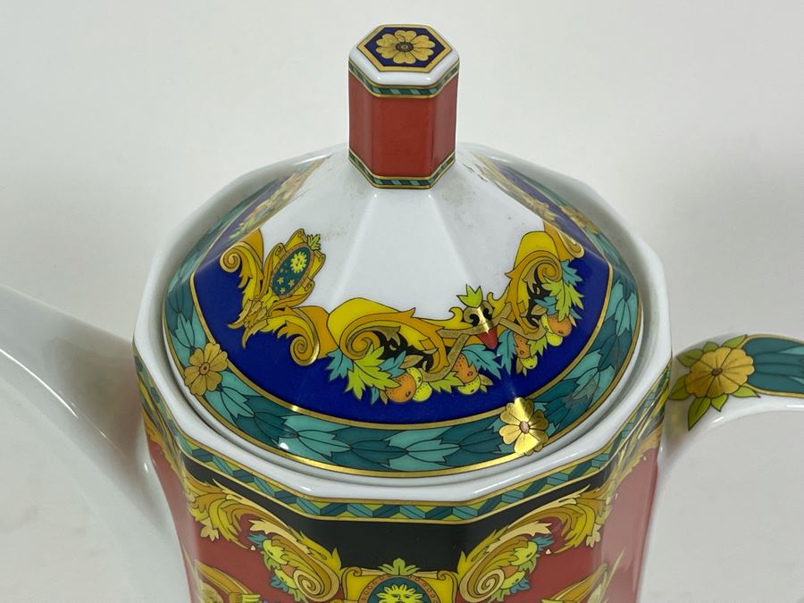 Versace Rosenthal Coffee Pot Le Roi Soleil 10H [Photo 6]