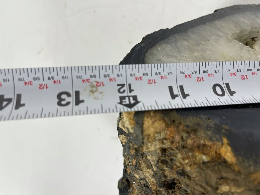 Large Polished Agate Geode Half 12W X 9D X 8H [Photo 18]