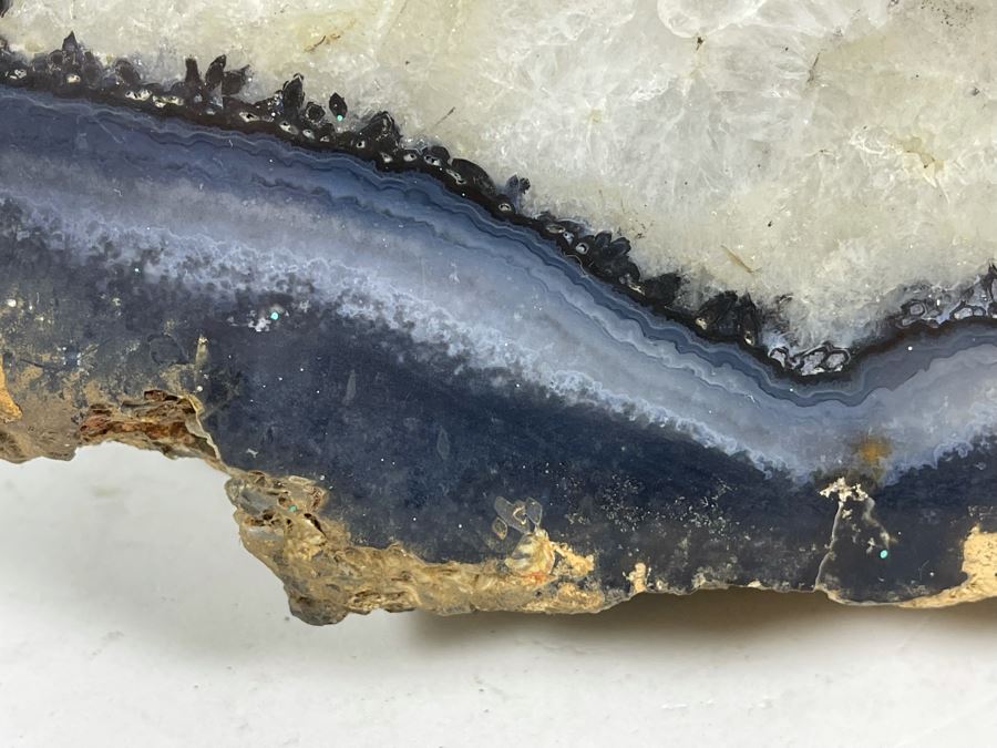 Large Polished Agate Geode Half 12W X 9D X 8H [Photo 6]