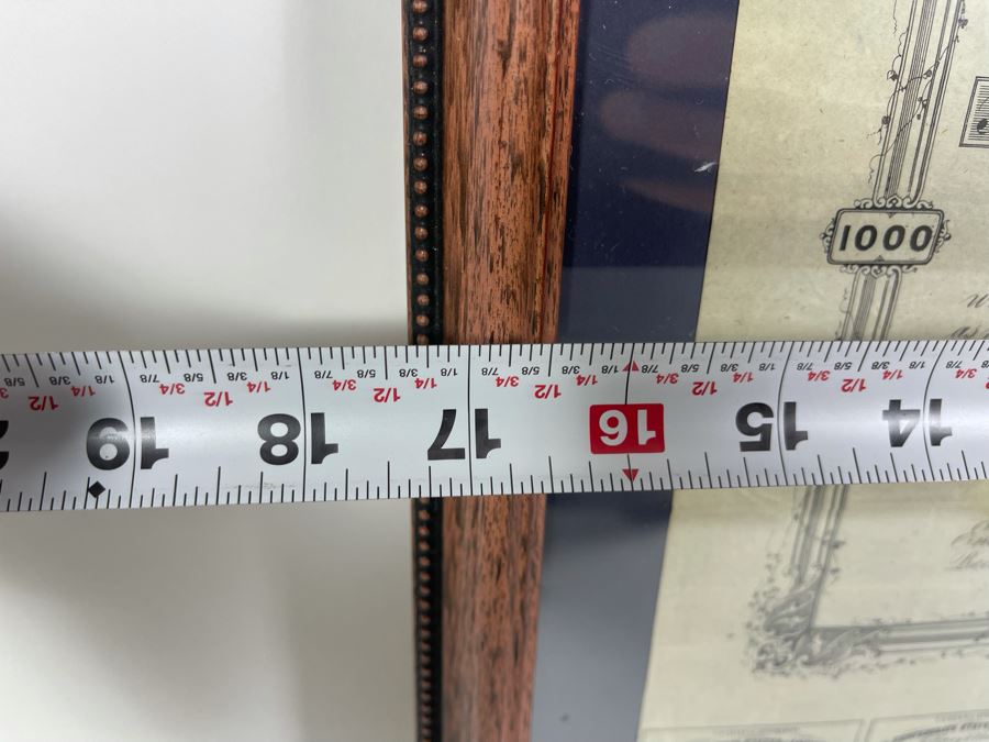 Antique 1863 $1,000 Confederate States Of America Loan Paper No. 600 8% Interest Rate Payable On January 1, 1875 Authorized By The Act Of Congress C.S.A. Of August 19, 1861 [Photo 16]