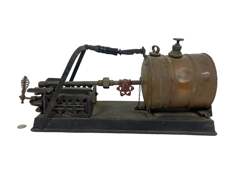 Antique Turn Of The Century Industrial Brazing? Equipment 24W X 6.5D X 10.5H [Photo 1]