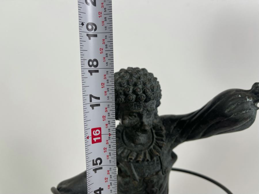 Bronze Sculpture Of Clown Riding A Unicycle 12W X 18H [Photo 12]