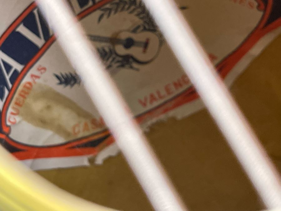 Vintage La Valenciana Bowl Back Mandolin With Case [Photo 12]