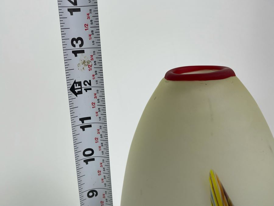 Decorative Art Glass Vase 12H [Photo 10]