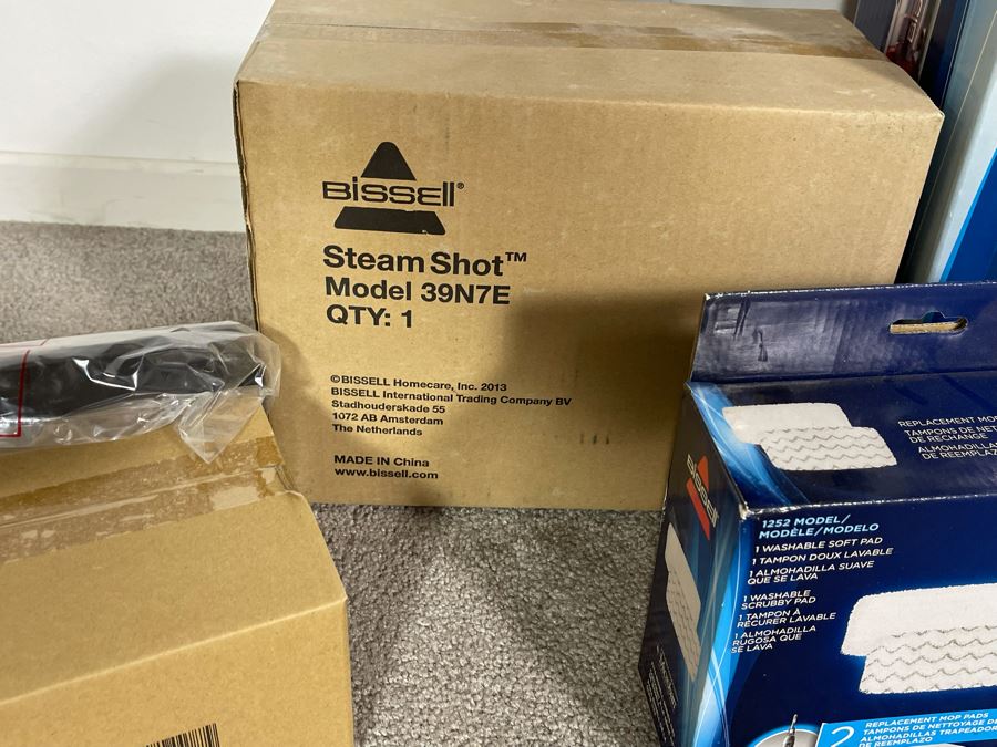 New Bissell Symphony Vacuum And Steam Mop, Bissell Steam Shot And Accessories [Photo 4]