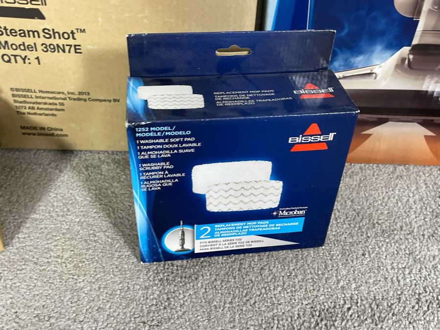 New Bissell Symphony Vacuum And Steam Mop, Bissell Steam Shot And Accessories [Photo 6]