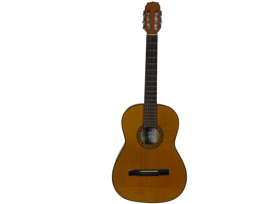 Custom Jose Lopez Uribe Acoustical Guitar (Note That One Of THe Tuning Pegs Needs Repair) [Photo 2]