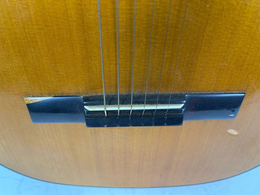 Custom Jose Lopez Uribe Acoustical Guitar (Note That One Of THe Tuning Pegs Needs Repair) [Photo 5]