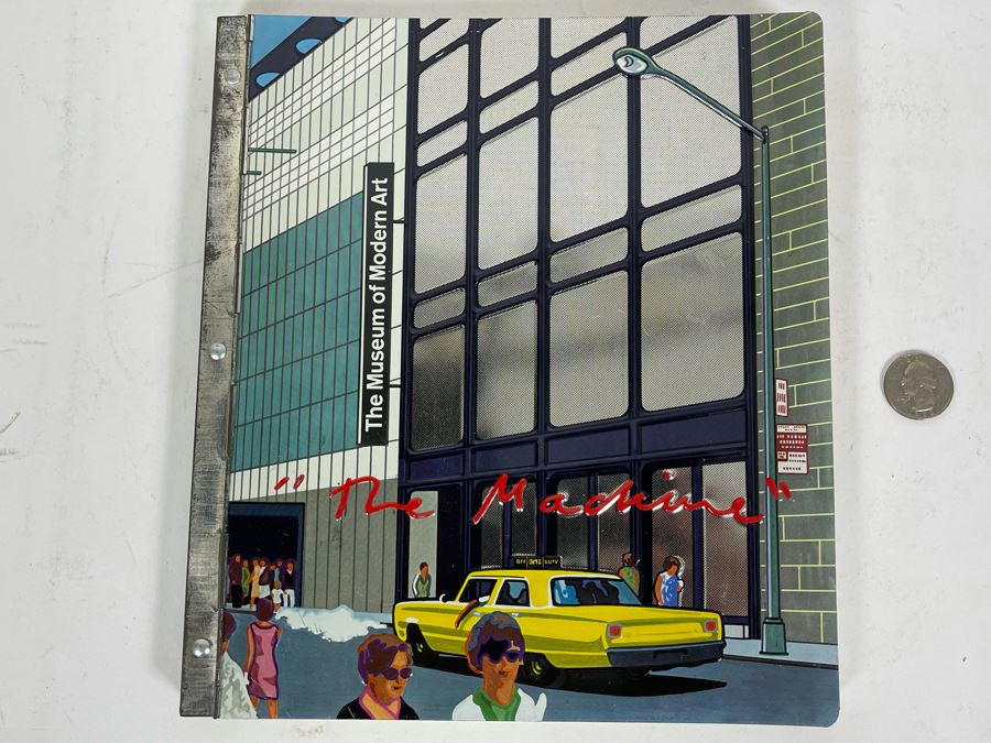 Vintage 1968 First Edition Book From The Museum Of Modern Art Metal Binding Book Titled The Machine As Seen At The End Of The Mechanical Age By K. G. Pontus Hulten [Photo 2]