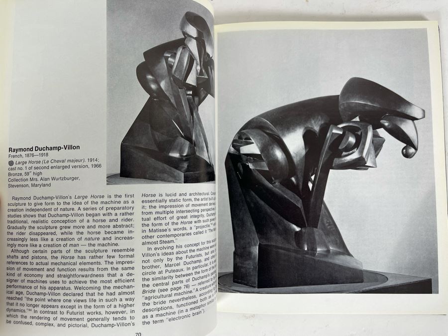 Vintage 1968 First Edition Book From The Museum Of Modern Art Metal Binding Book Titled The Machine As Seen At The End Of The Mechanical Age By K. G. Pontus Hulten [Photo 11]