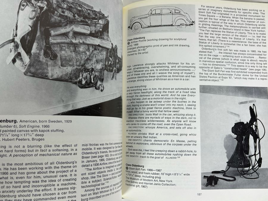 Vintage 1968 First Edition Book From The Museum Of Modern Art Metal Binding Book Titled The Machine As Seen At The End Of The Mechanical Age By K. G. Pontus Hulten [Photo 7]