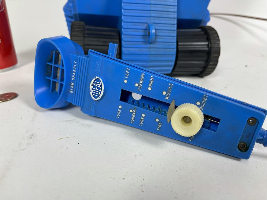 Mid-Century Robot Commando Remote Control Toy From Ideal Toy Corp Battery Powered Untested 14W X 11D X 20H [Photo 8]