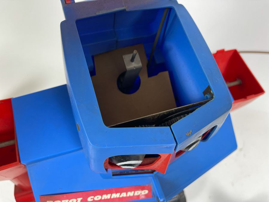 Mid-Century Robot Commando Remote Control Toy From Ideal Toy Corp Battery Powered Untested 14W X 11D X 20H [Photo 12]