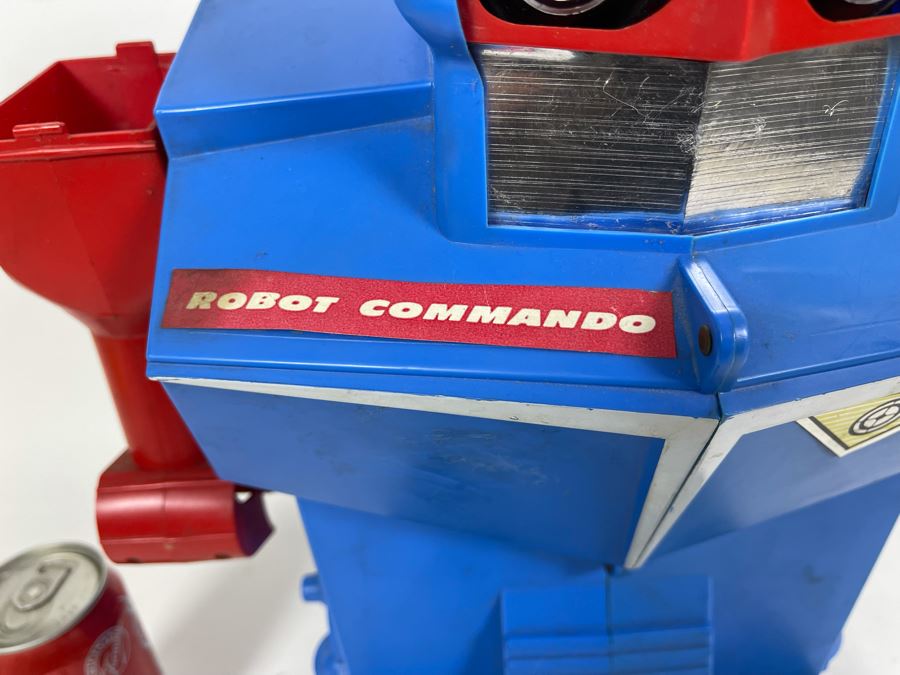 Mid-Century Robot Commando Remote Control Toy From Ideal Toy Corp Battery Powered Untested 14W X 11D X 20H [Photo 6]