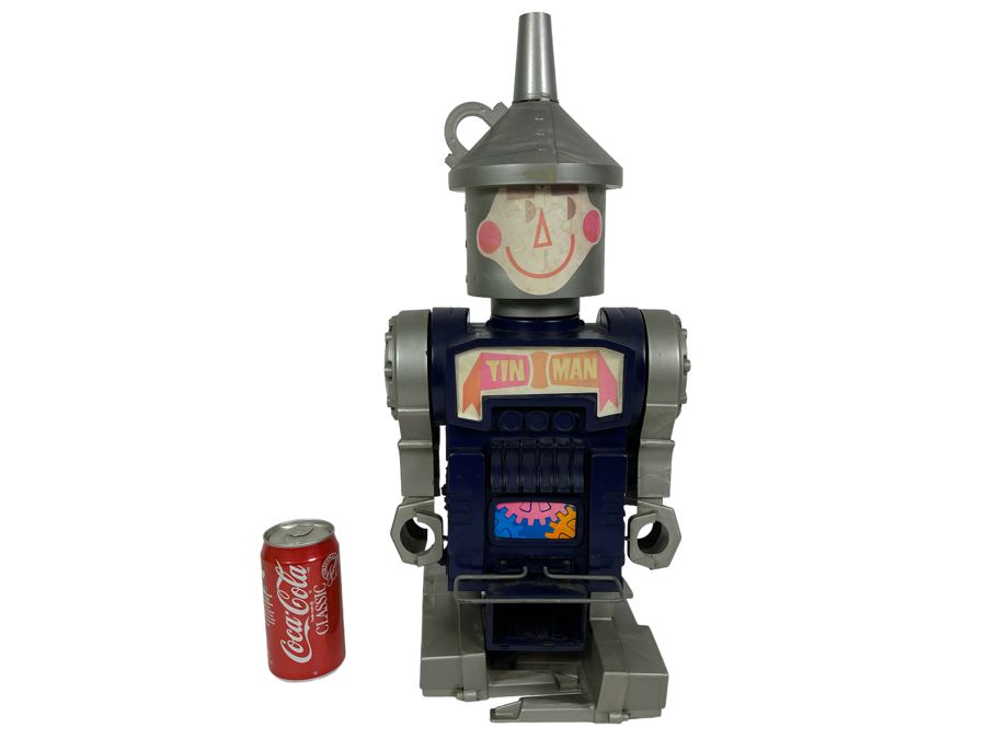 Mid-Century Wizard Of Oz Tin Man Robot Toy From Remco Industries Battery Powered Untested (Missing Front Battery Cover) 9.5W X 11D X 21H [Photo 1]