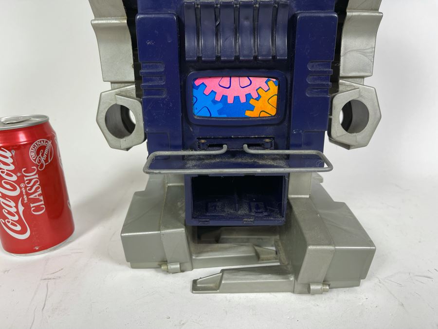 Mid-Century Wizard Of Oz Tin Man Robot Toy From Remco Industries Battery Powered Untested (Missing Front Battery Cover) 9.5W X 11D X 21H [Photo 6]