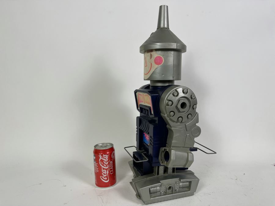 Mid-Century Wizard Of Oz Tin Man Robot Toy From Remco Industries Battery Powered Untested (Missing Front Battery Cover) 9.5W X 11D X 21H [Photo 11]