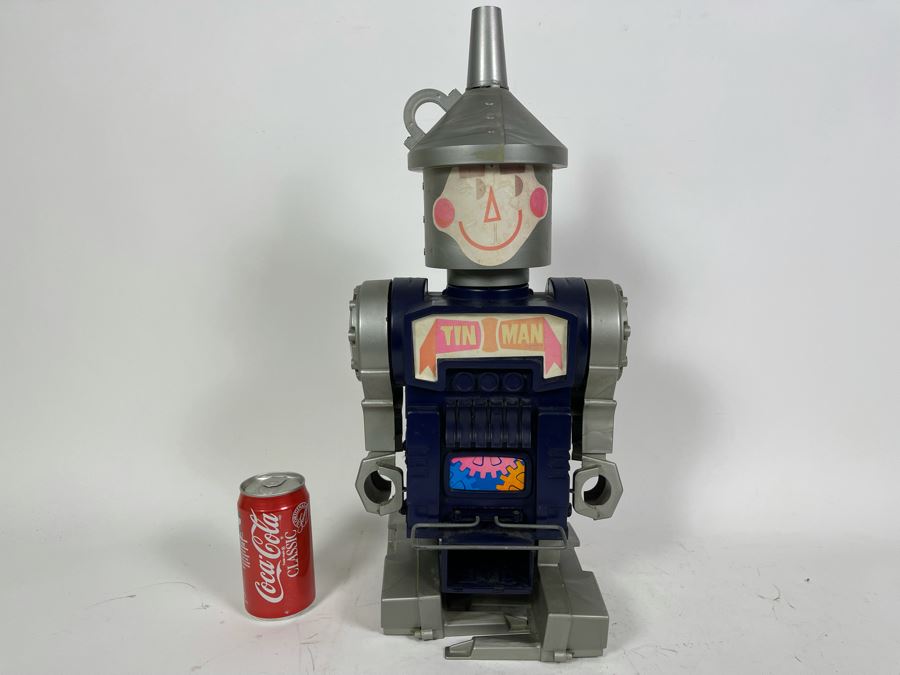 Mid-Century Wizard Of Oz Tin Man Robot Toy From Remco Industries Battery Powered Untested (Missing Front Battery Cover) 9.5W X 11D X 21H [Photo 3]