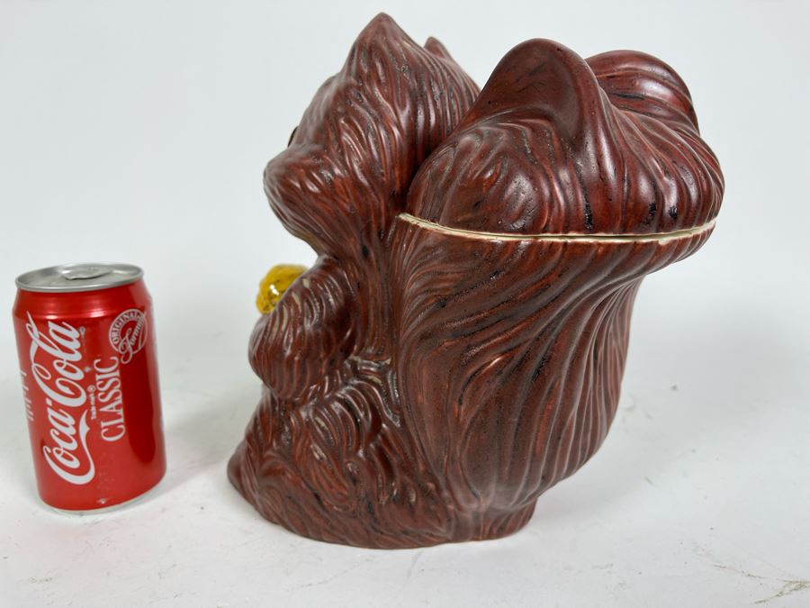 Vintage Mid-Century Squirrel Cookie Jar 10H [Photo 7]