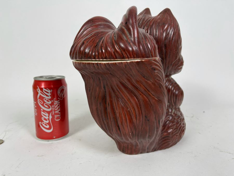 Vintage Mid-Century Squirrel Cookie Jar 10H [Photo 6]