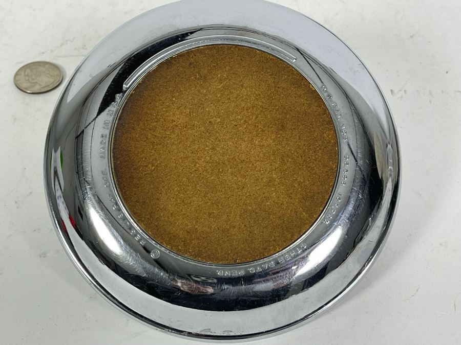 Vintage Art Deco Chrome Toucans Pincherette Ashtray 5.5W [Photo 6]