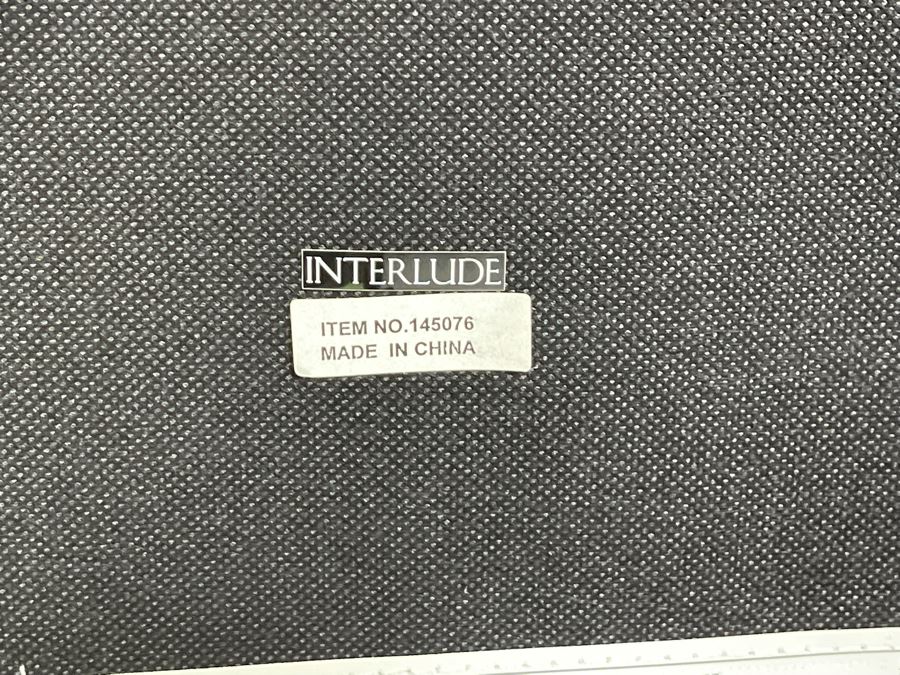 (3) Interlude Home High-End Modernist Chrome Frame With Leather Seat Bar Stools 23.5W X 21D X 41H (30H Seat) (HE) Retails $6,000+ [Photo 15]