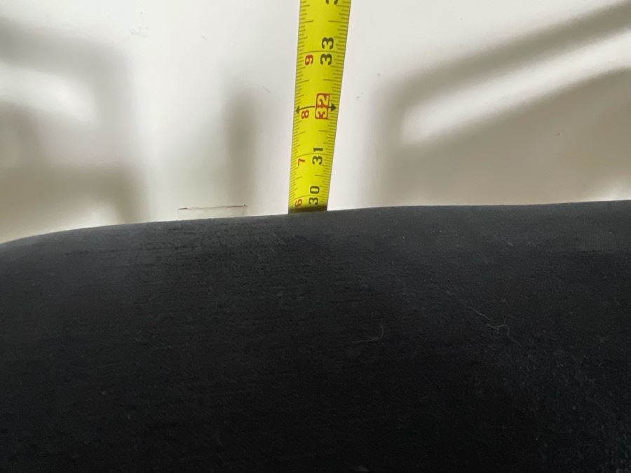 (3) Modern Contemporary Upholstered Counter Height Bar Stools With Brushed Steel Frames 18W X 18D X 34H (30H Seat) (HE) [Photo 16]