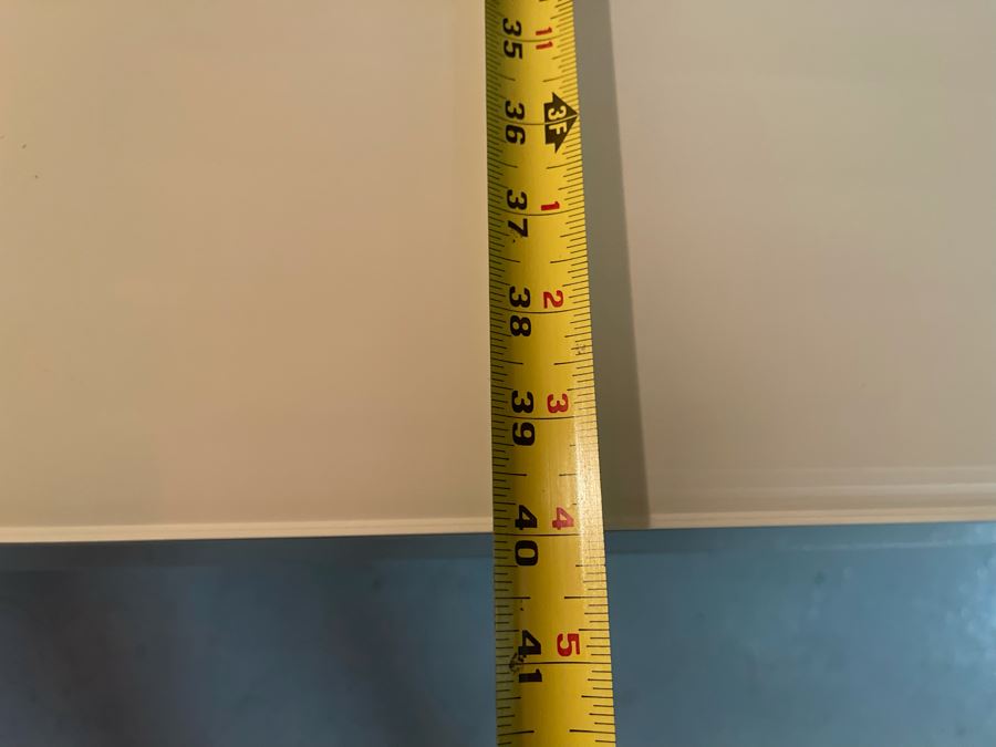 Custom 2-Piece Modernist Dining Table - See Photos For Several Blemishes 40'W X 8'L X 30'H (HE) [Photo 9]