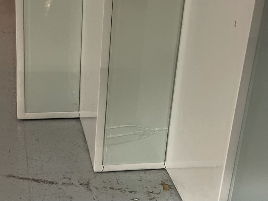 Custom 2-Piece Modernist Dining Table - See Photos For Several Blemishes 40'W X 8'L X 30'H (HE) [Photo 6]