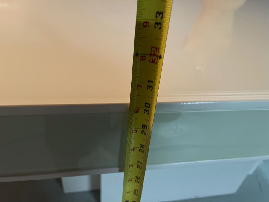 Custom 2-Piece Modernist Dining Table - See Photos For Several Blemishes 40'W X 8'L X 30'H (HE) [Photo 11]