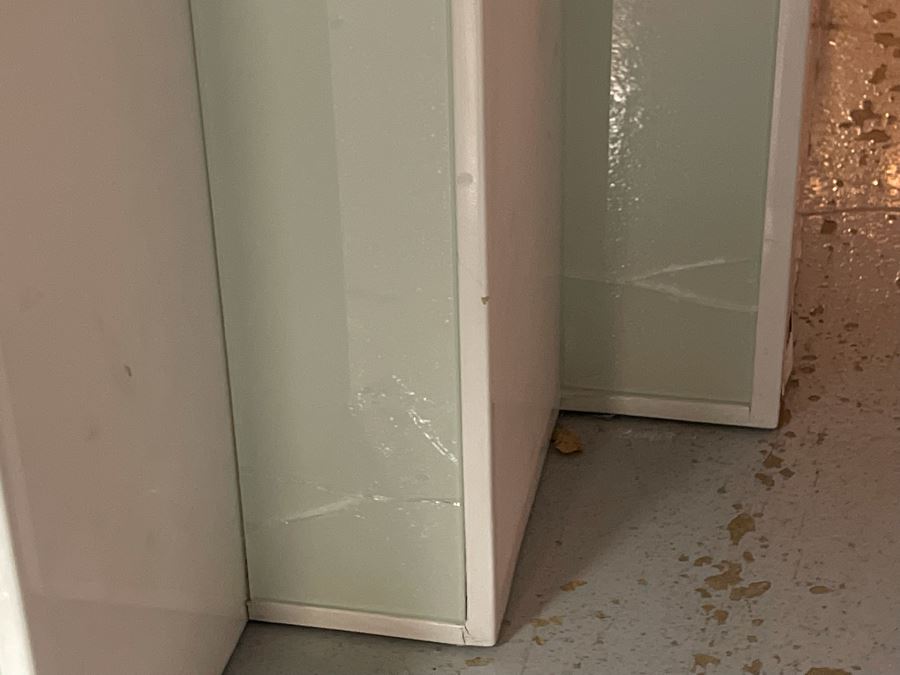 Custom 2-Piece Modernist Dining Table - See Photos For Several Blemishes 40'W X 8'L X 30'H (HE) [Photo 7]