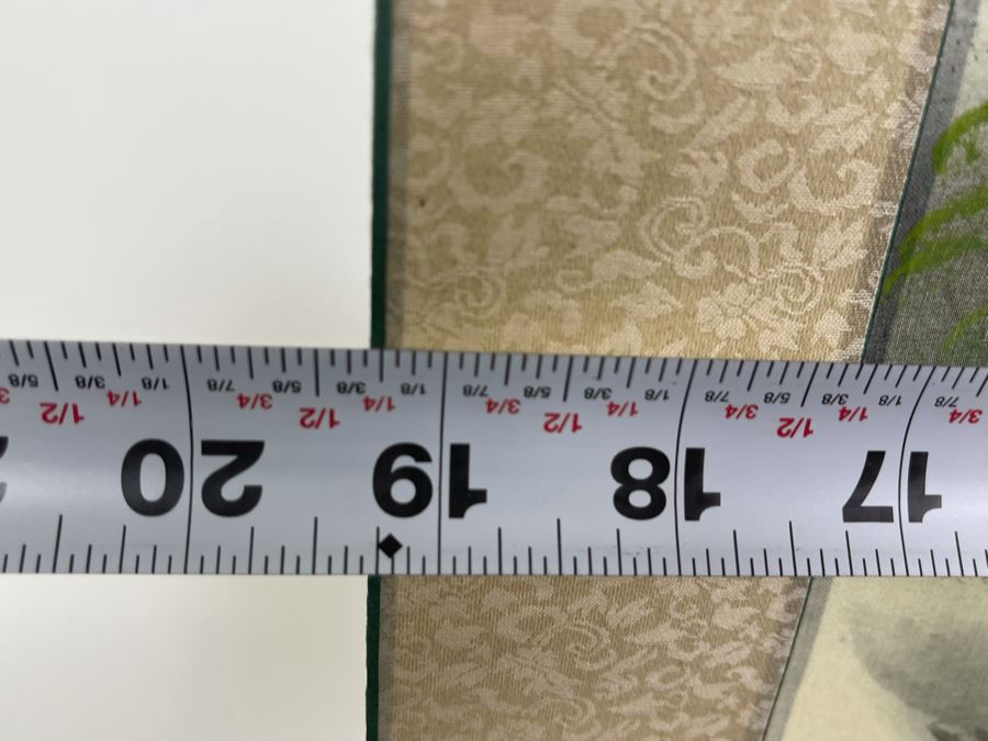 Original Chinese Landscape Scroll Painting 14.5 X 40.5 Scroll Is 64L [Photo 15]