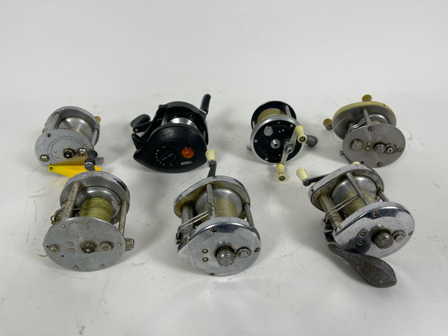 Collection Of Seven Vintage Fishing Reels [Photo 10]