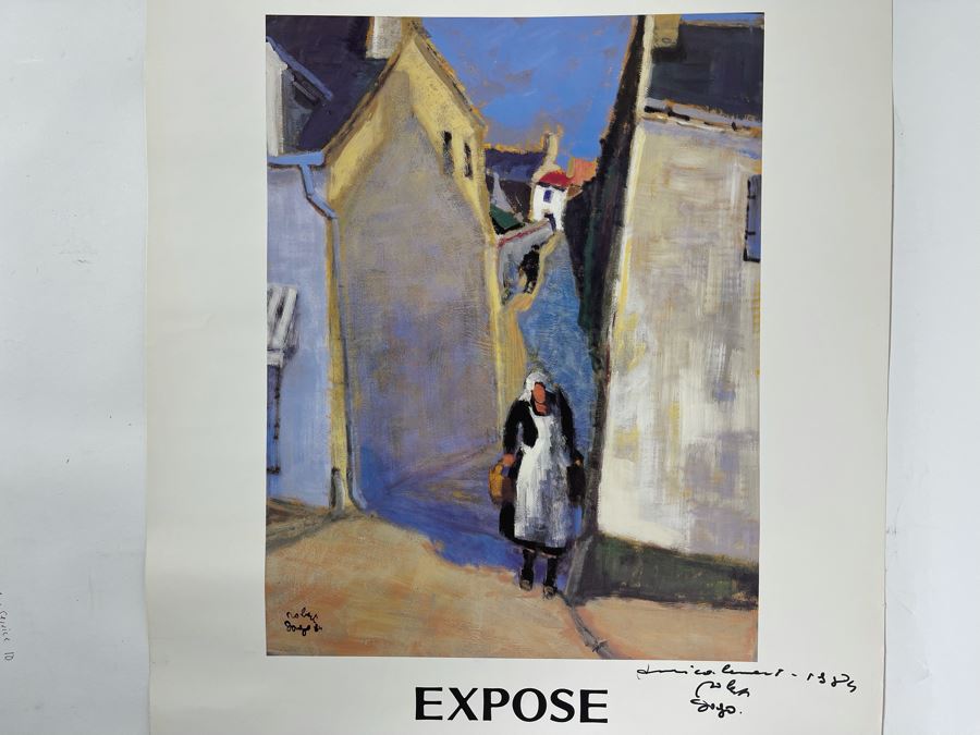 Robert Dago (1926-2016) Hand Signed Artist Posters - Collection Of 4 Posters [Photo 16]