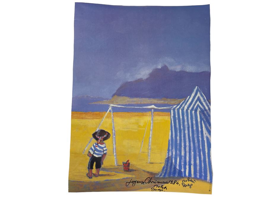 Robert Dago (1926-2016) Hand Signed Artist Posters - Collection Of 4 Posters [Photo 3]