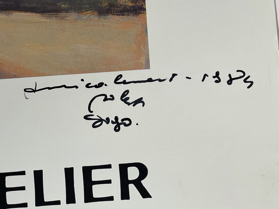 Robert Dago (1926-2016) Hand Signed Artist Posters - Collection Of 4 Posters [Photo 18]