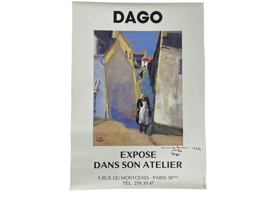 Robert Dago (1926-2016) Hand Signed Artist Posters - Collection Of 4 Posters [Photo 4]