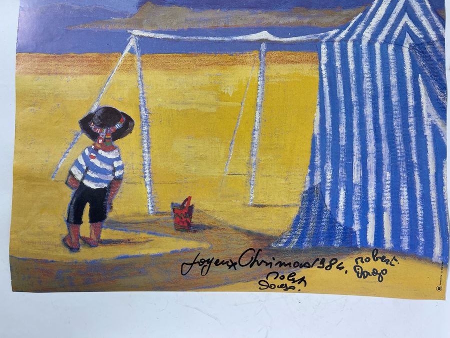 Robert Dago (1926-2016) Hand Signed Artist Posters - Collection Of 4 Posters [Photo 11]