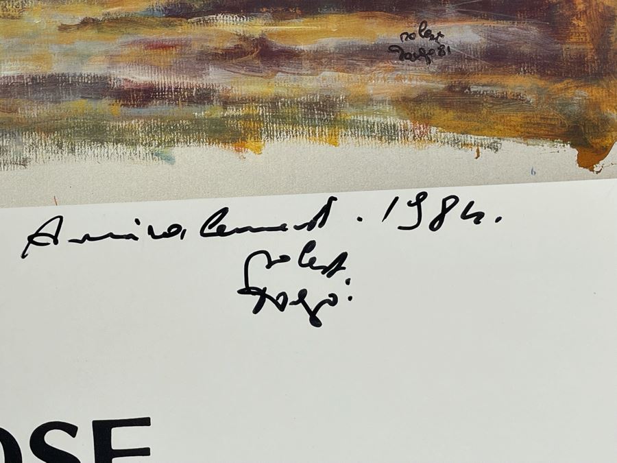 Robert Dago (1926-2016) Hand Signed Artist Posters - Collection Of 4 Posters [Photo 24]