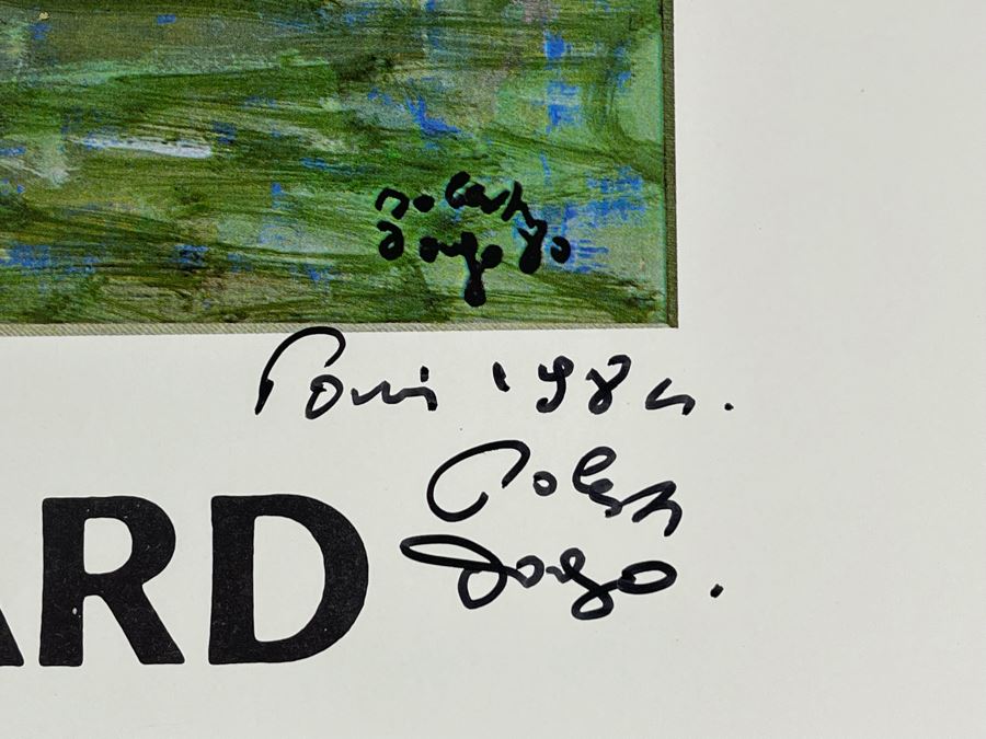 Robert Dago (1926-2016) Hand Signed Artist Posters - Collection Of 4 Posters [Photo 8]