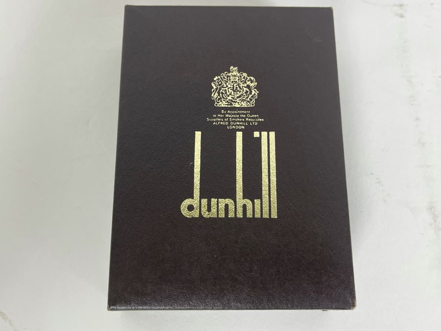 Vintage Dunhill Dress Lighter With Box [Photo 8]