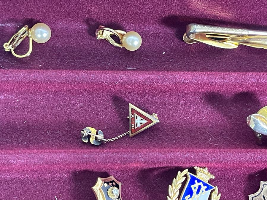 Collection Of Various Vintage Costume Jewelry Including Monet & Christian Dior - See Photos - Watch Is Not Authentic [Photo 6]