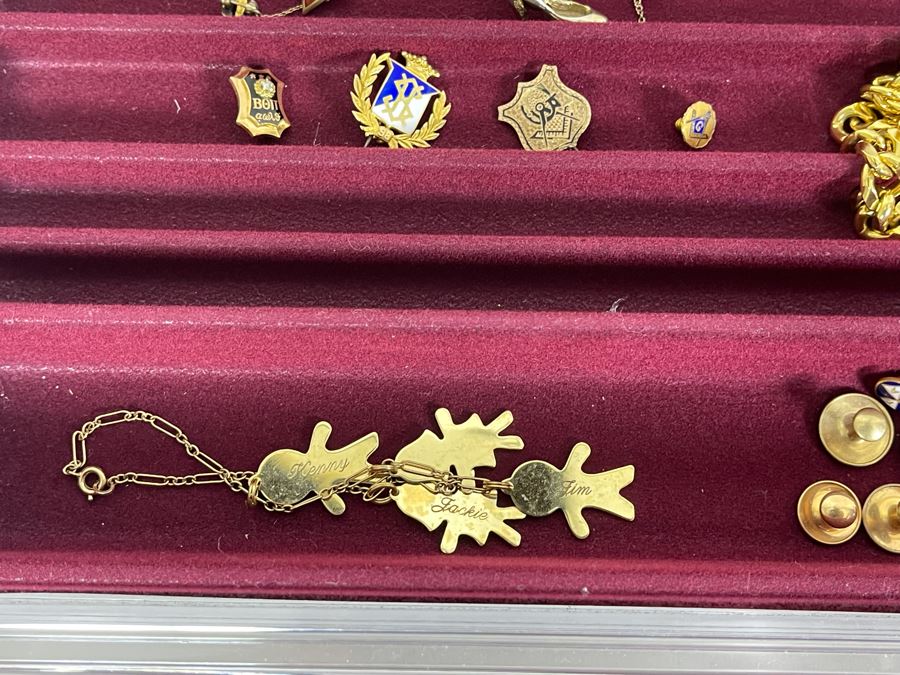 Collection Of Various Vintage Costume Jewelry Including Monet & Christian Dior - See Photos - Watch Is Not Authentic [Photo 10]