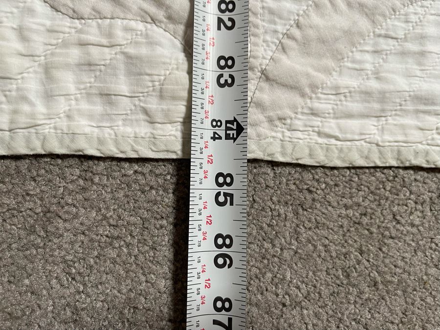 Vintage Handmade Quilt 78 X 84 [Photo 7]